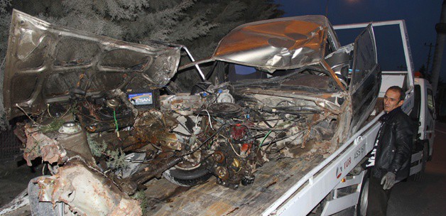 Bu araçtan sağ çıktılar!