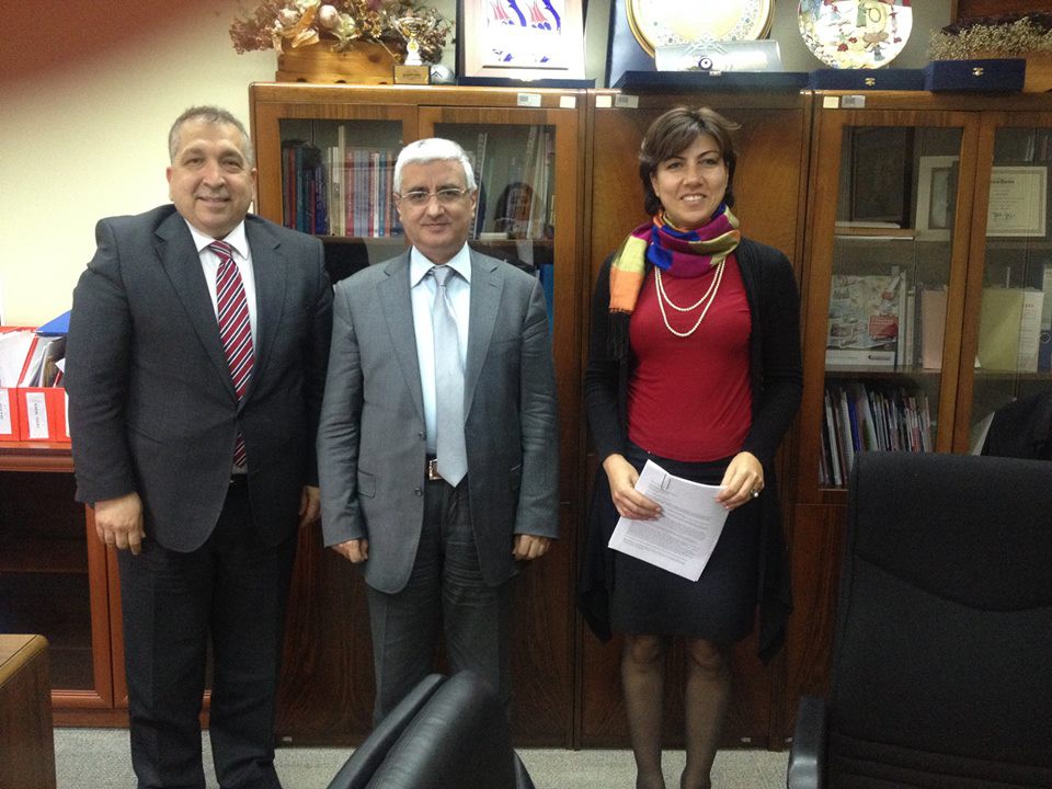 STK'ların imzaladığı DASK Dosyası Ahmet GENÇ e teslim edildi.