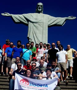  Ray Sigorta acenteleri Rio de Janerio'da buluştu