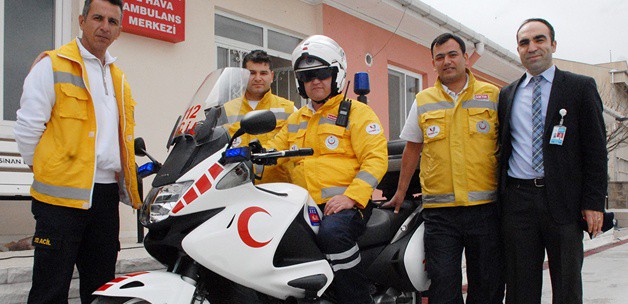 Ambulans hizmetlerinde motosiklet dönemi