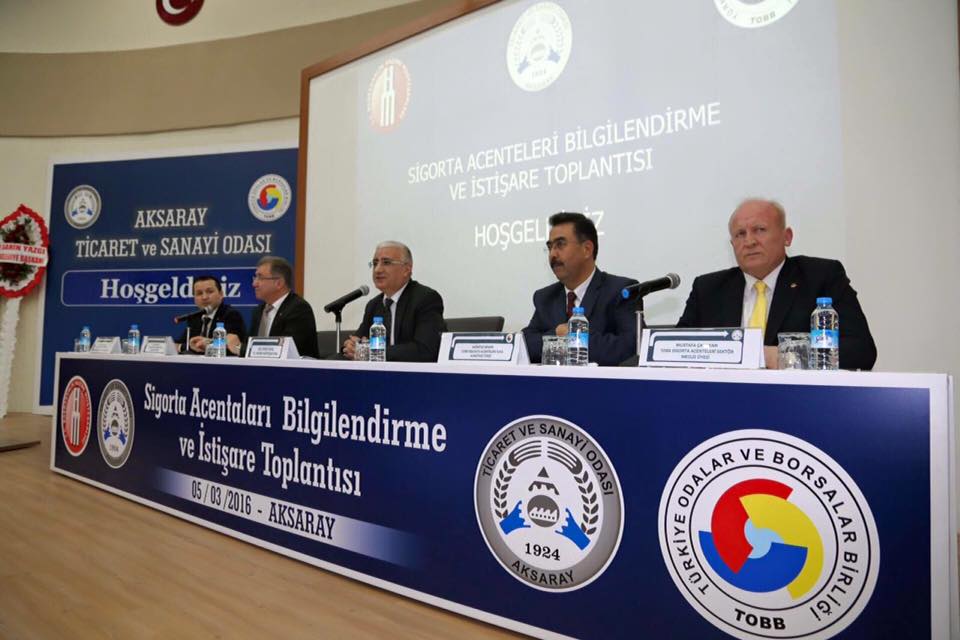 AKSARAY TİCARET ODASINDA BİLGİLENDİRME
