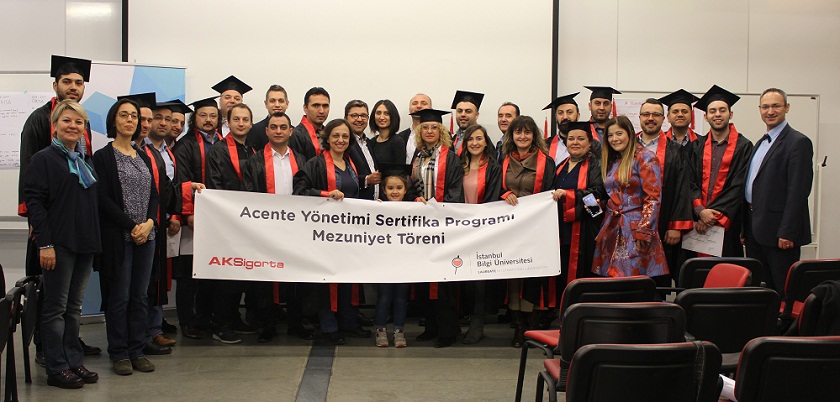 Aksigorta "21. Yüzyıl Acente Yönetimi Sertifika Programı" 2. dönem mezunlarını verdi
