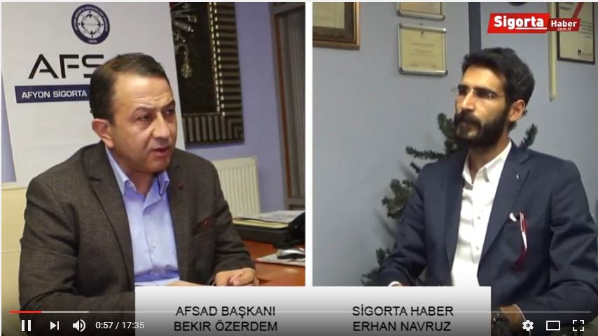 AFSAD Başkanı Bekir ÖZERDEM, Sigorta Sektörü'nün 2016 yılını Sigorta Haber'de değerlendirdi.