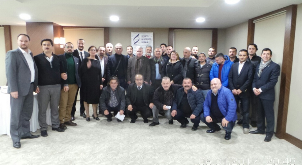 Sigorta Eksperleri Toplantısı Samsun' da Gerçekleştirildi.