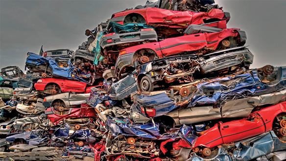 5 yılda 206 bin araç hurdaya çıktı