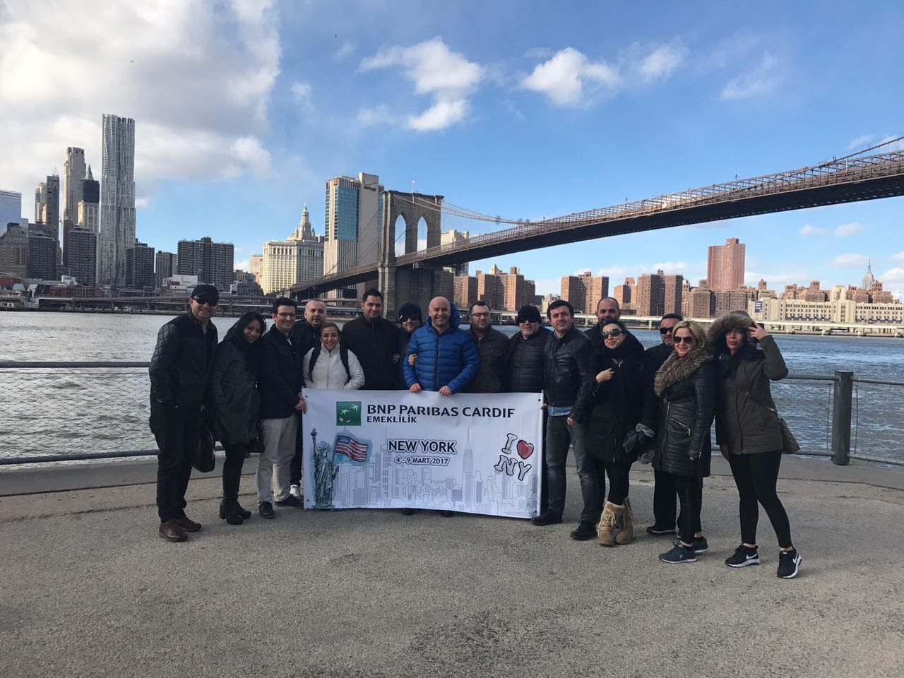 BNP Paribas Cardif, başarılı acentelerini New York'ta ağırladı