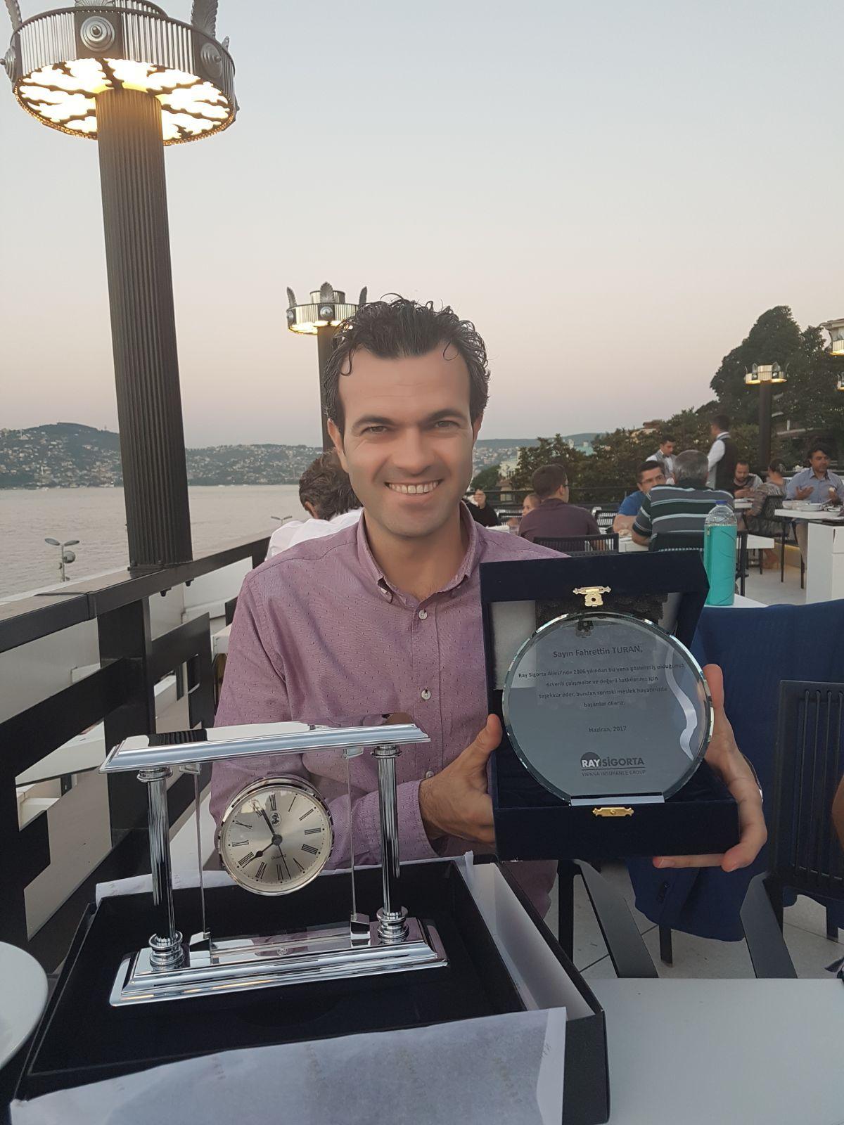 Ray Sigorta Fahrettin TURAN görevini bırakacağını açıkladı.