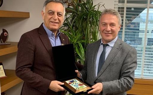 SAİK BAŞKANI LEVENT KORKUT SİGORTA TAHKİM KURULU BAŞKANINI ZİYARET ETTİ.