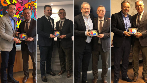 SAİK'ten bir günde 4 şirkete ziyaret .