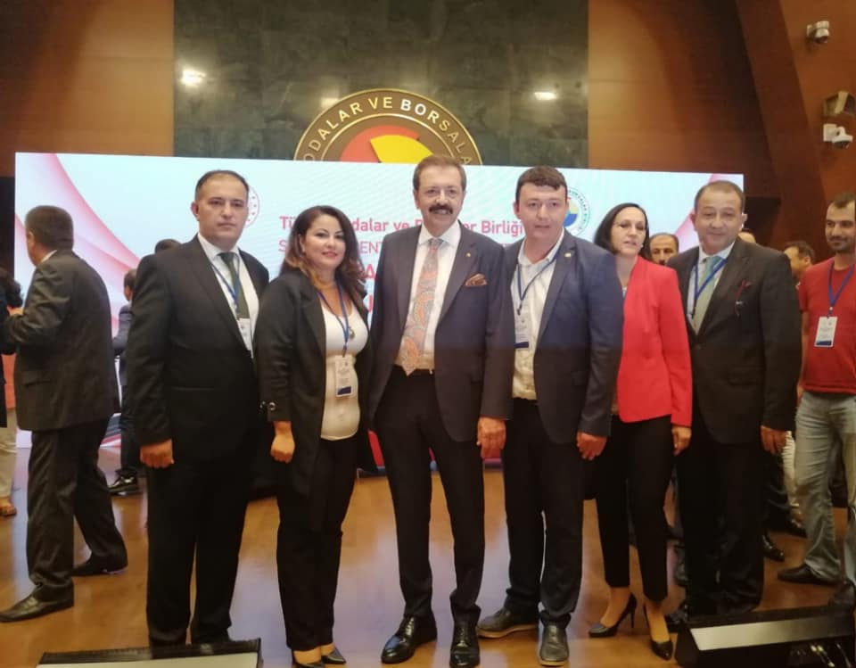 Afyon sigortacıları Ankara'da kurultaya katıldı.