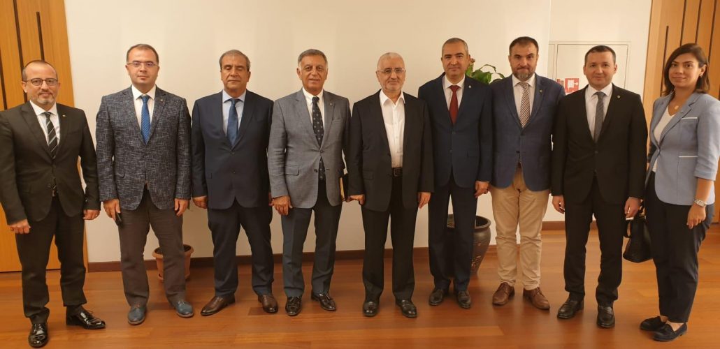TOBB SAİK HAZİNE MÜSTEŞAR YARDIMCISI SN. AHMET GENÇ'İ ZİYARET ETTİ.