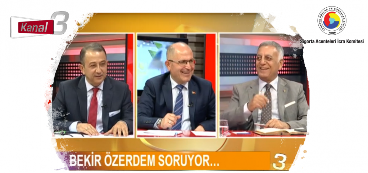 TOBB SAİK Başkanı Sayın Levent Korkut, Afyon Kanal 3 TV de Sigorta Gündemi programına canlı yayına katılmıştır.