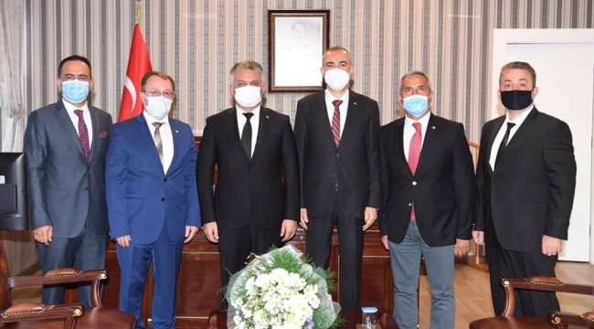 ANSAD'ın VALİLİK ZİYARETİ 