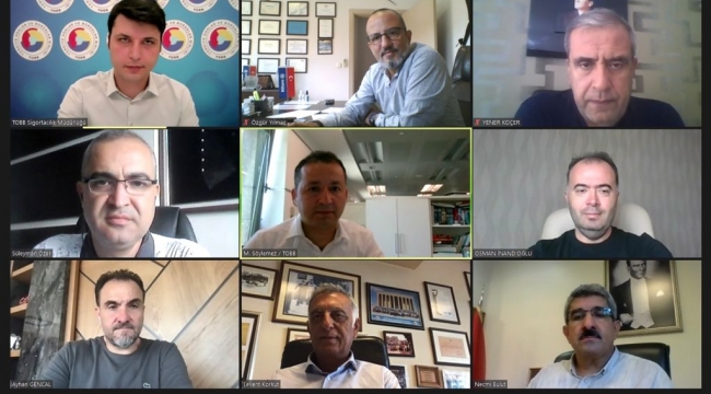 TOBB SAİK Yönetimi Temmuz 2021 Aylık Olağan Toplantısını Gerçekleştirdi.