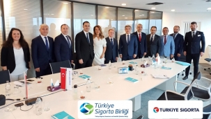 Türkiye Sigorta Birliği Fuar Komitesini Misafir Etti . 
