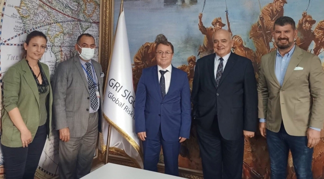 GRİ SİGORTA FUAR KOMİTESİNİ AĞIRLADI