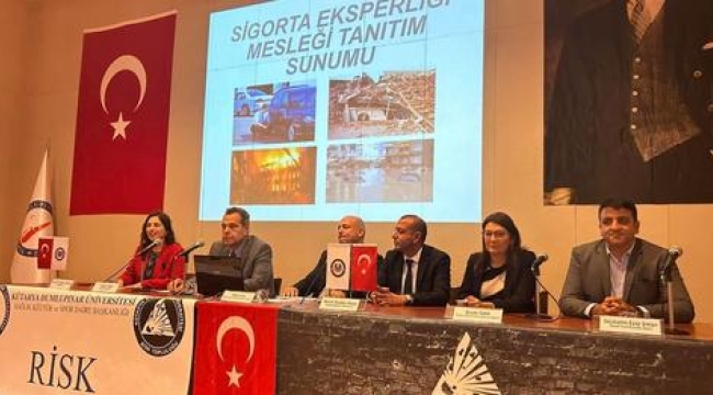 Kütahya Dumlupınar Üniversitesi'nde "Sigorta Eksper Mesleği ve Geleceği" Konulu Konferans Gerçekleştirildi.