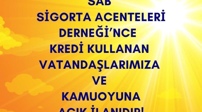 Acenteden yaptırmakta özgürdür.